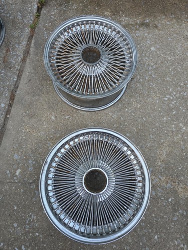 Dayton wire wheels 16x7 - wheels, pair